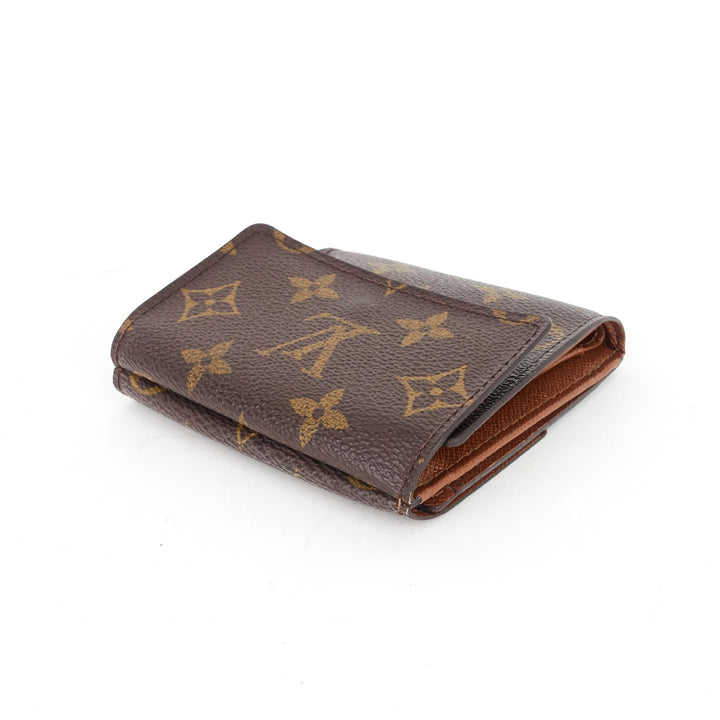 elise monogram canvas wallet