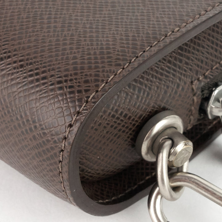 pochette baikal grizzli taiga leather bag