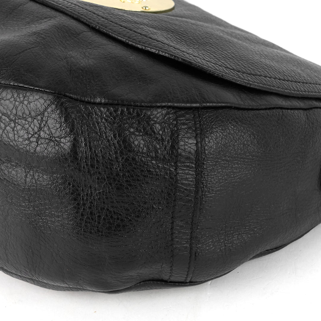 mulberry daria leather satchel bag