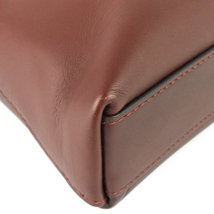 armand ombre calfskin leather briefcase bag