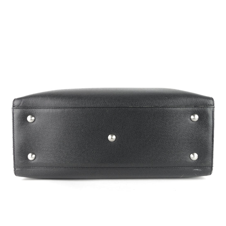 nevski taiga leather briefcase bag