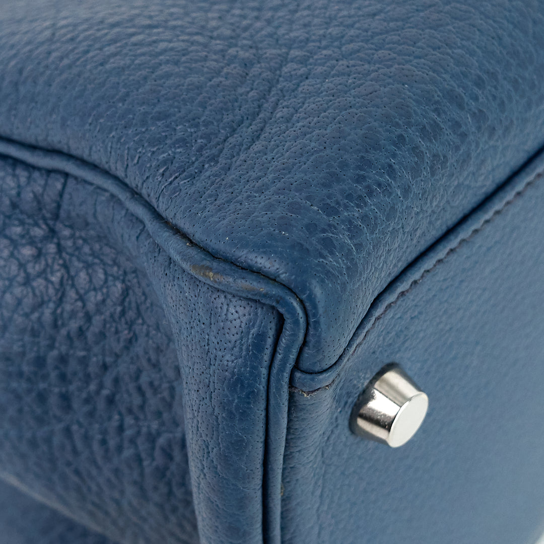 kelly retourne 35 togo leather handbag