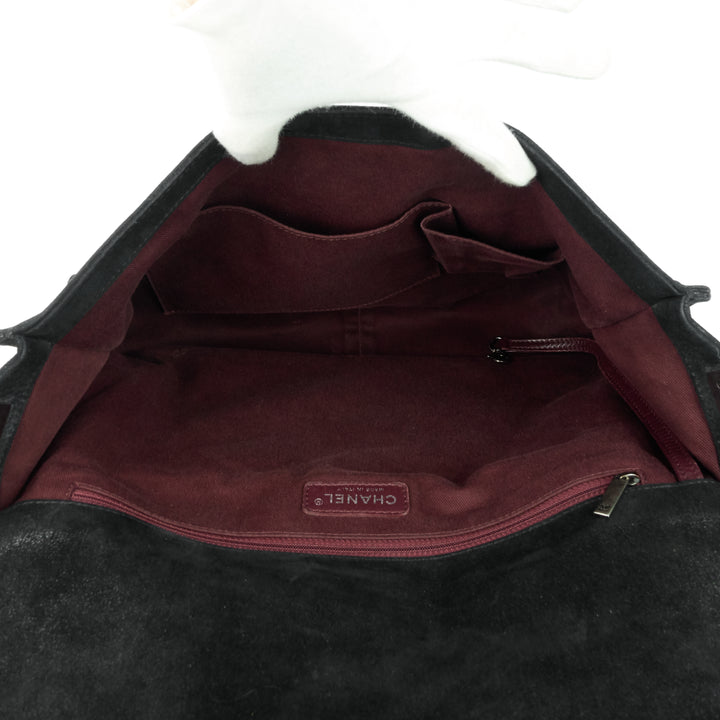 boy xl gentle goatskin leather flap bag