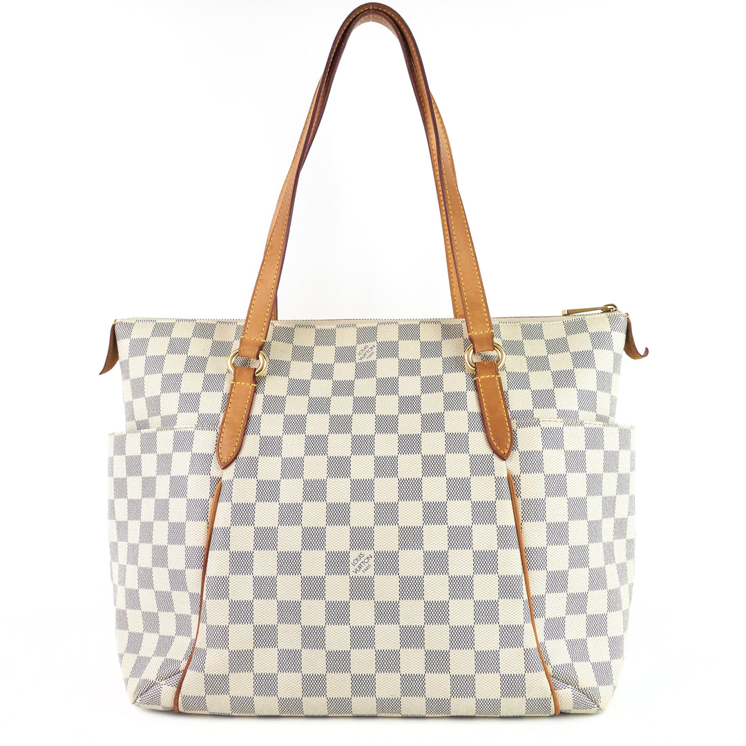 totally mm damier azur canvas bag