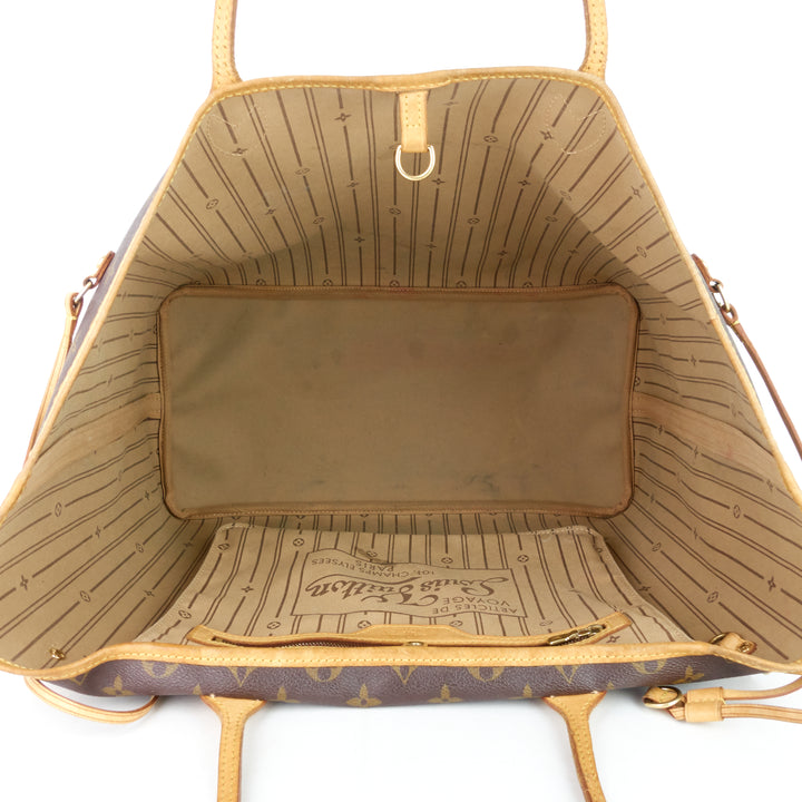 neverfull gm monogram canvas bag