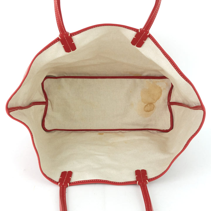 saint louis pm coated canvas bag