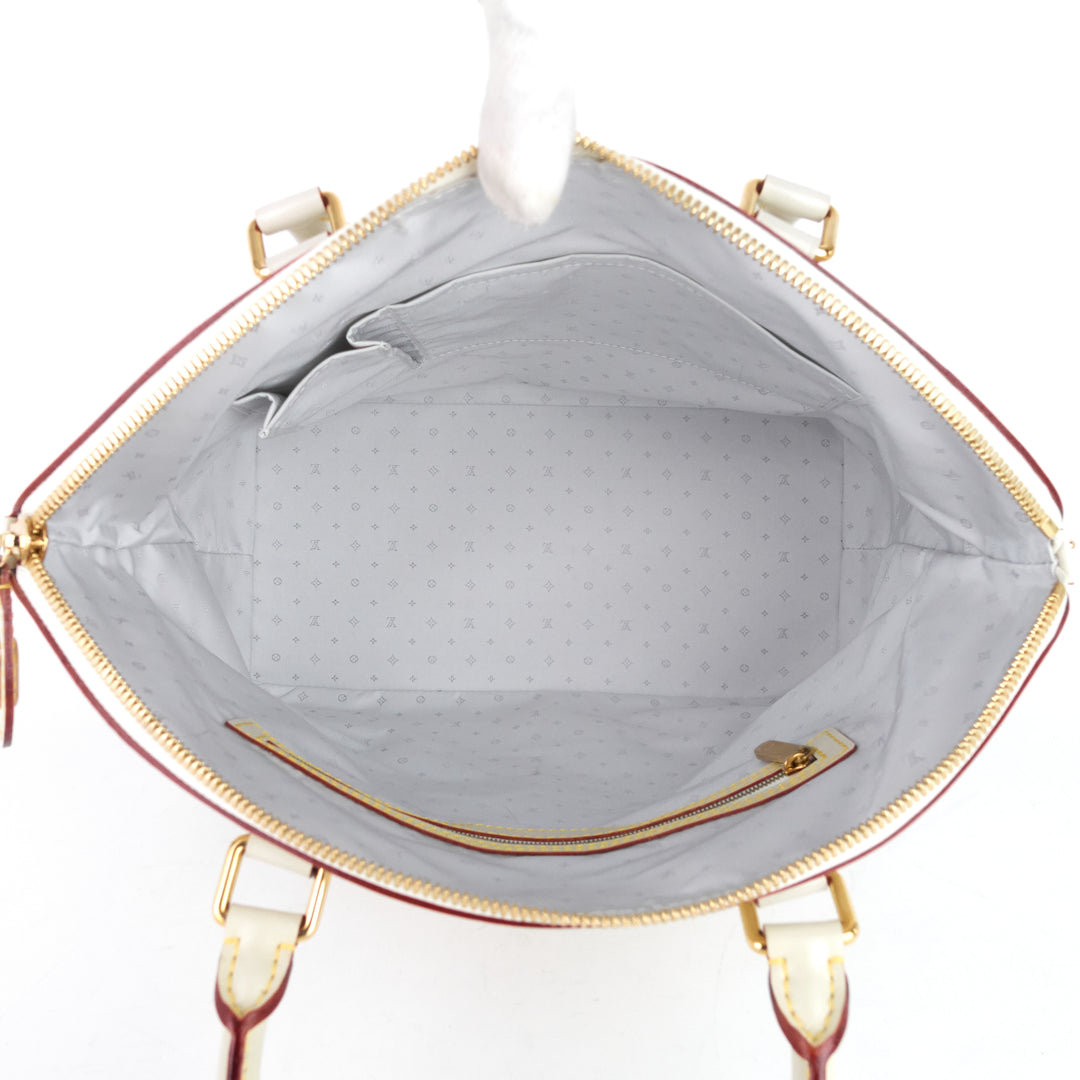 suhali lockit mm goatskin leather handbag