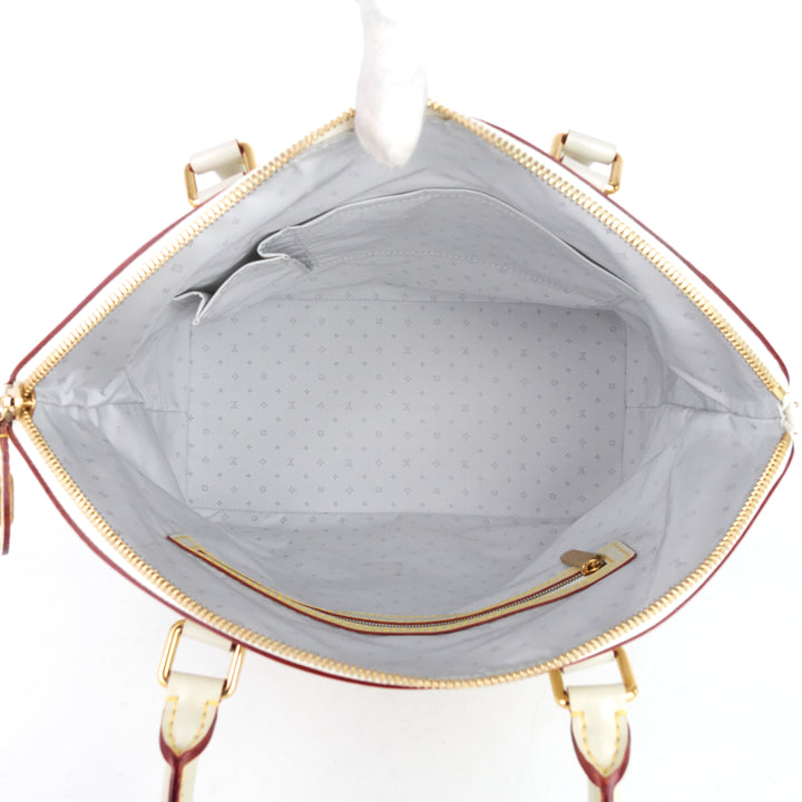 suhali lockit mm goatskin leather handbag