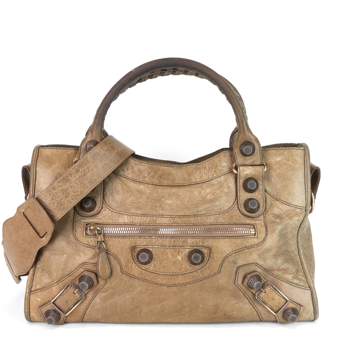 21 Agneau Leather City Bag – Poshbag