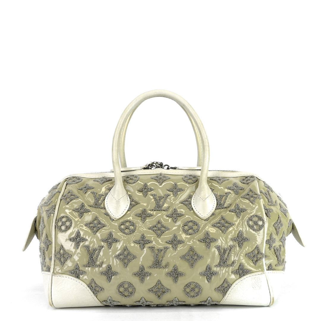 Louis Vuitton Limited Edition Monogram Bouclettes Speedy Round Bag