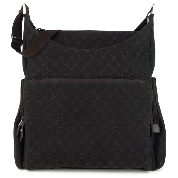 zip pockets xl monogram canvas diaper bag