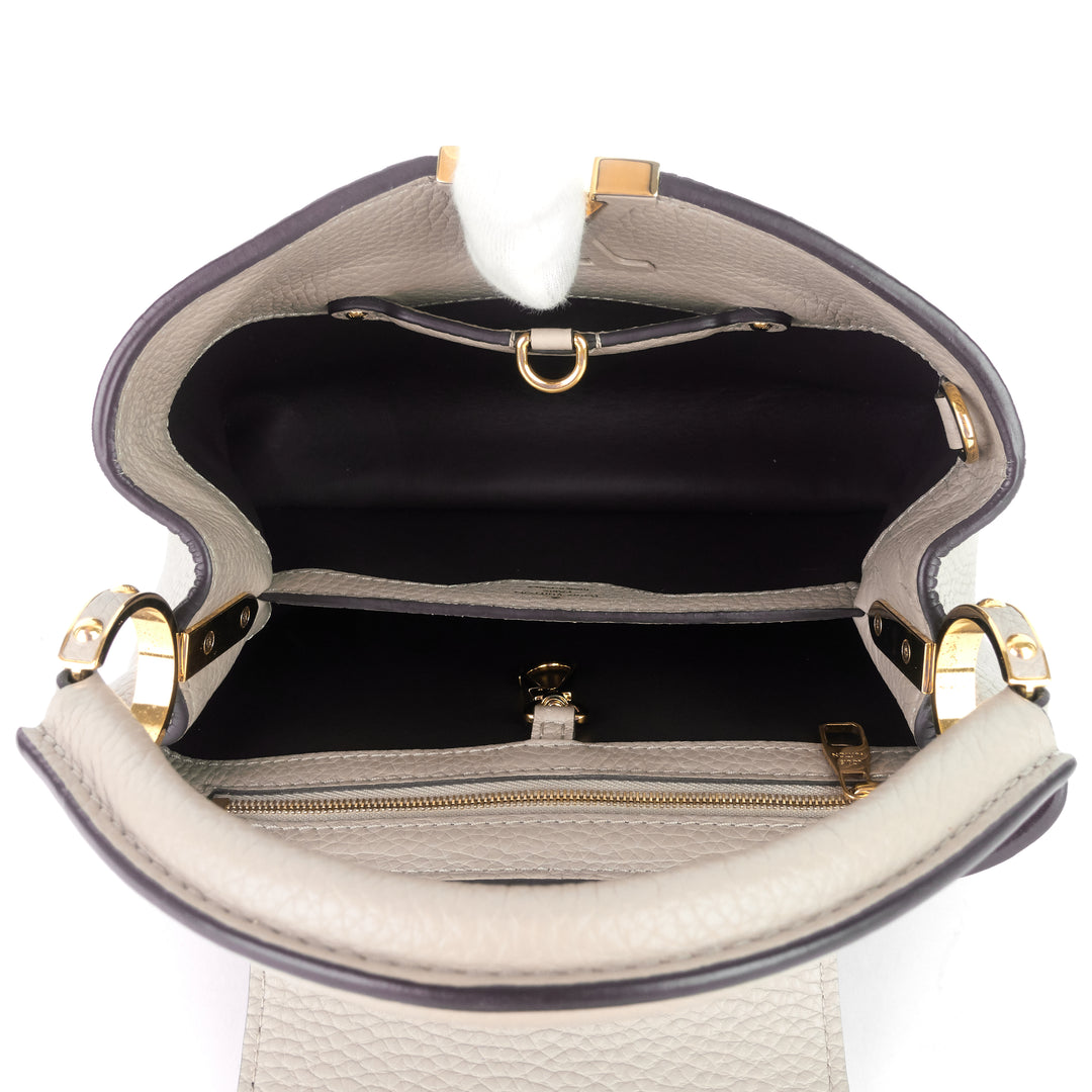 capucines bb taurillon leather bag
