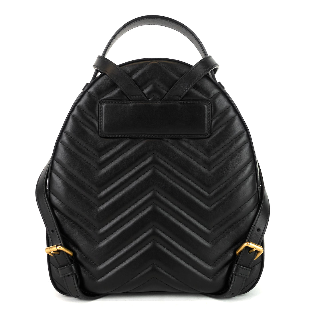 gg marmont matelasse calf leather backpack