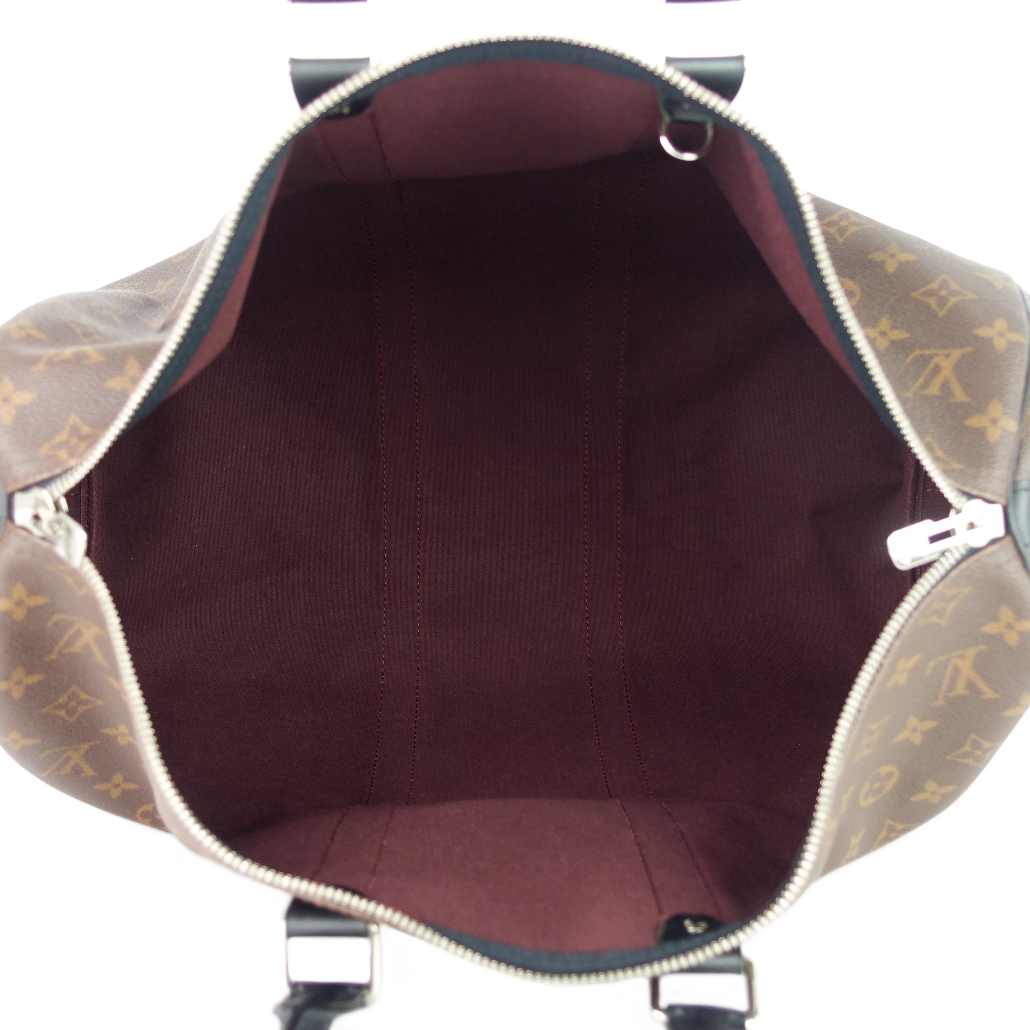 Canvas Louis Vuitton Keepall 45 Macassar Louis Vuitton Monogram