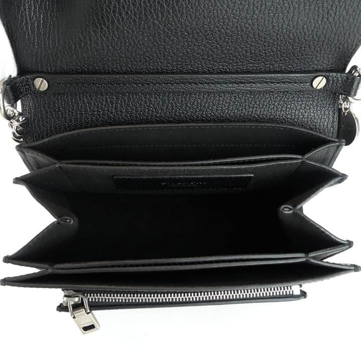 gv3 small leather flap bag