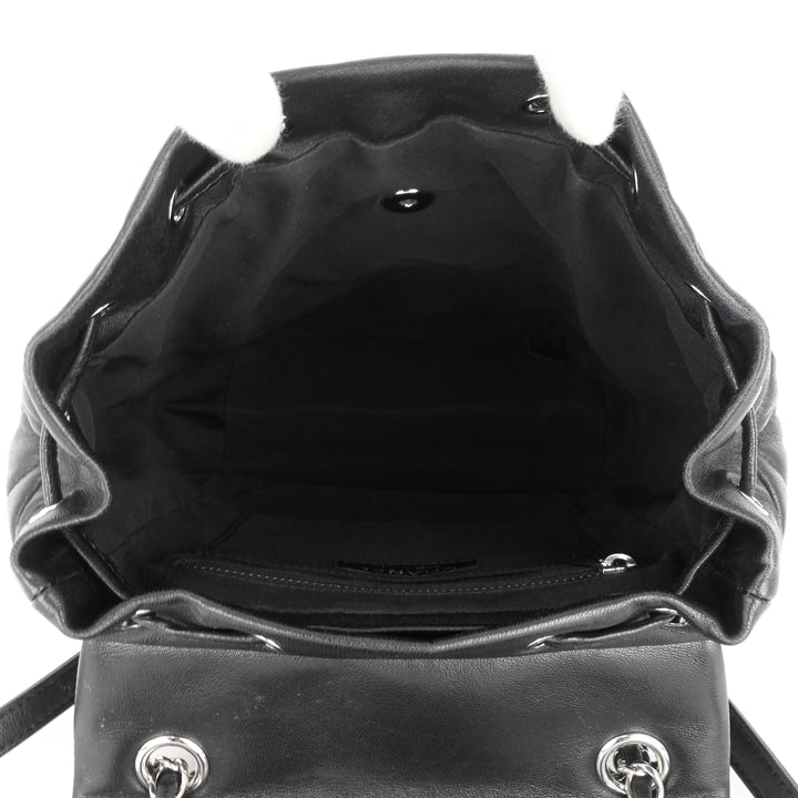urban spirit lambskin leather backpack