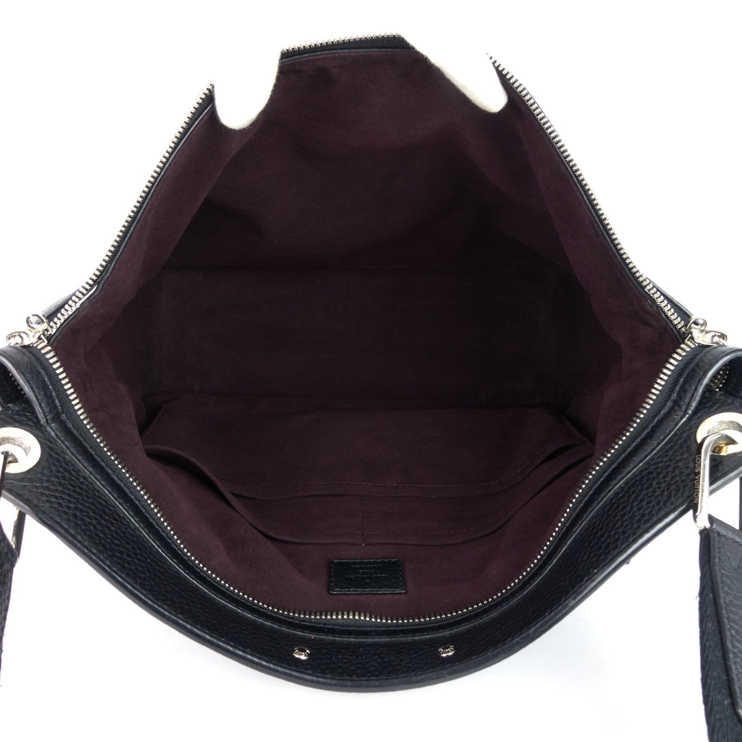 armand taurillon leather messenger bag