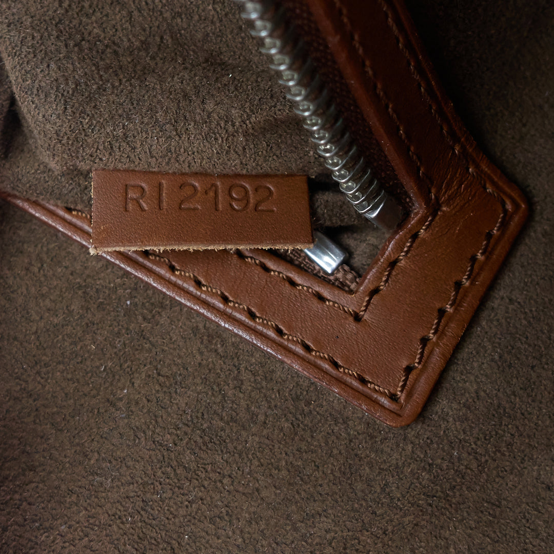 Louis Vuitton Nomade Leather Sac Plat in Dark Brown