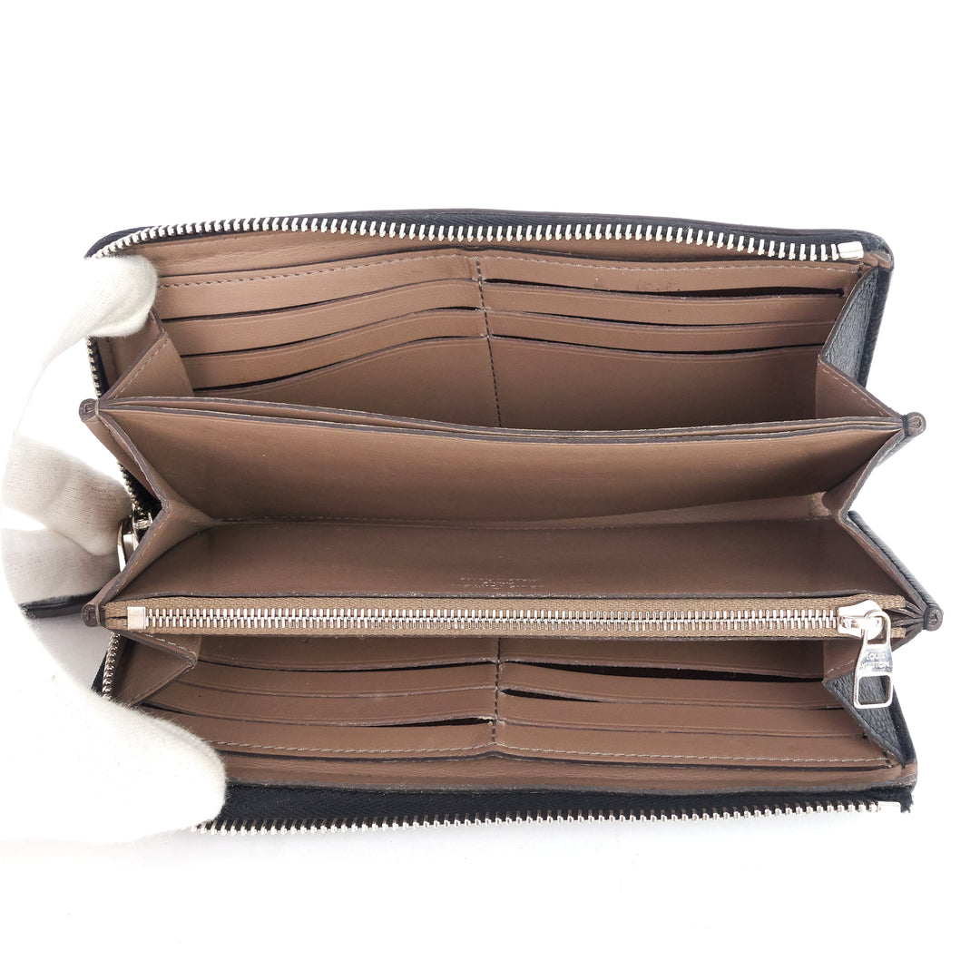 comete cachemire leather wallet