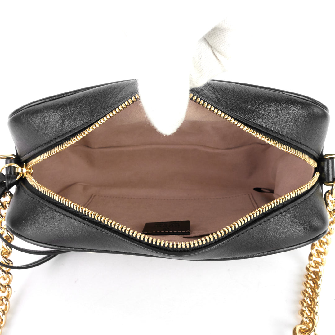 marmont small gg canvas chain shoulder bag