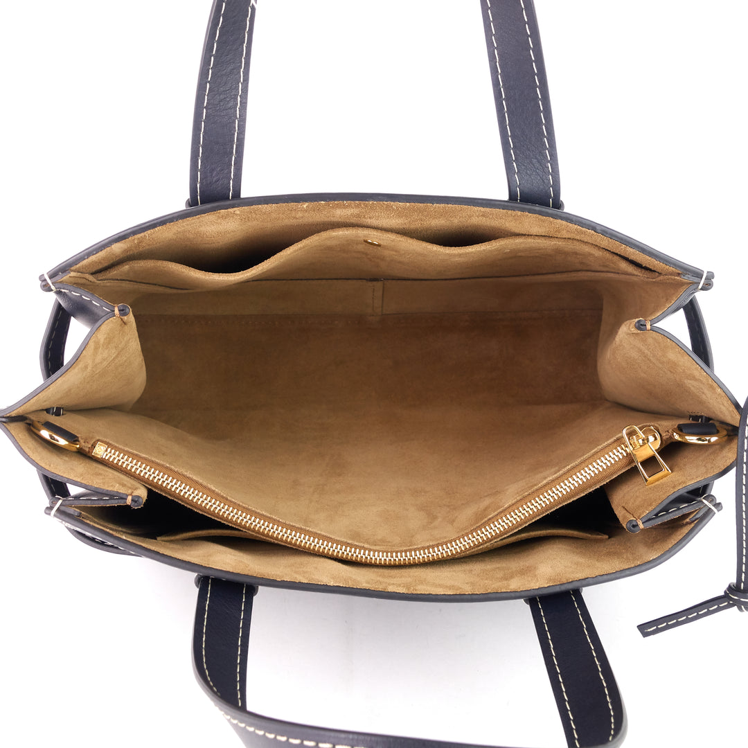 Loewe Gate Top Handle Bag in Brown