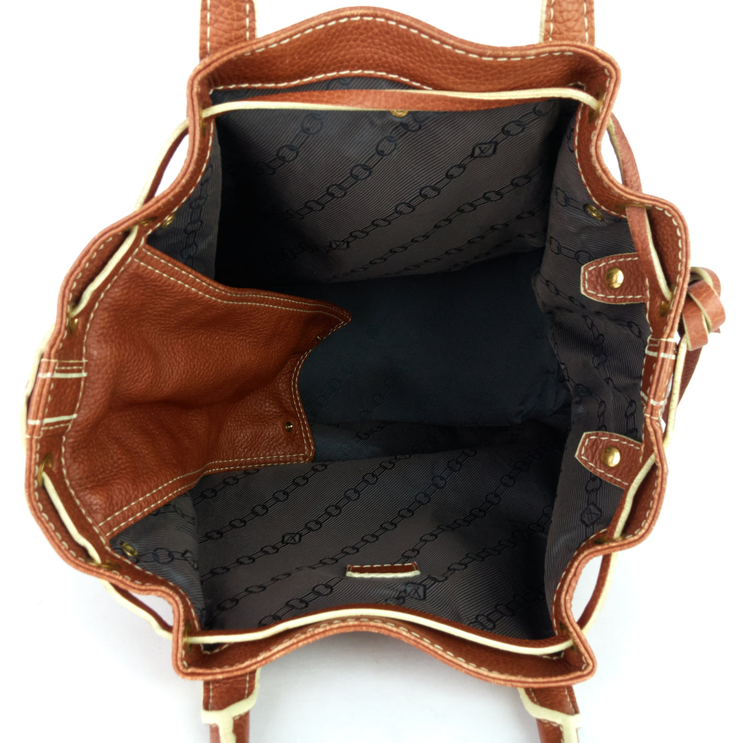 'trunks and bags' shoe tobago leather tote bag