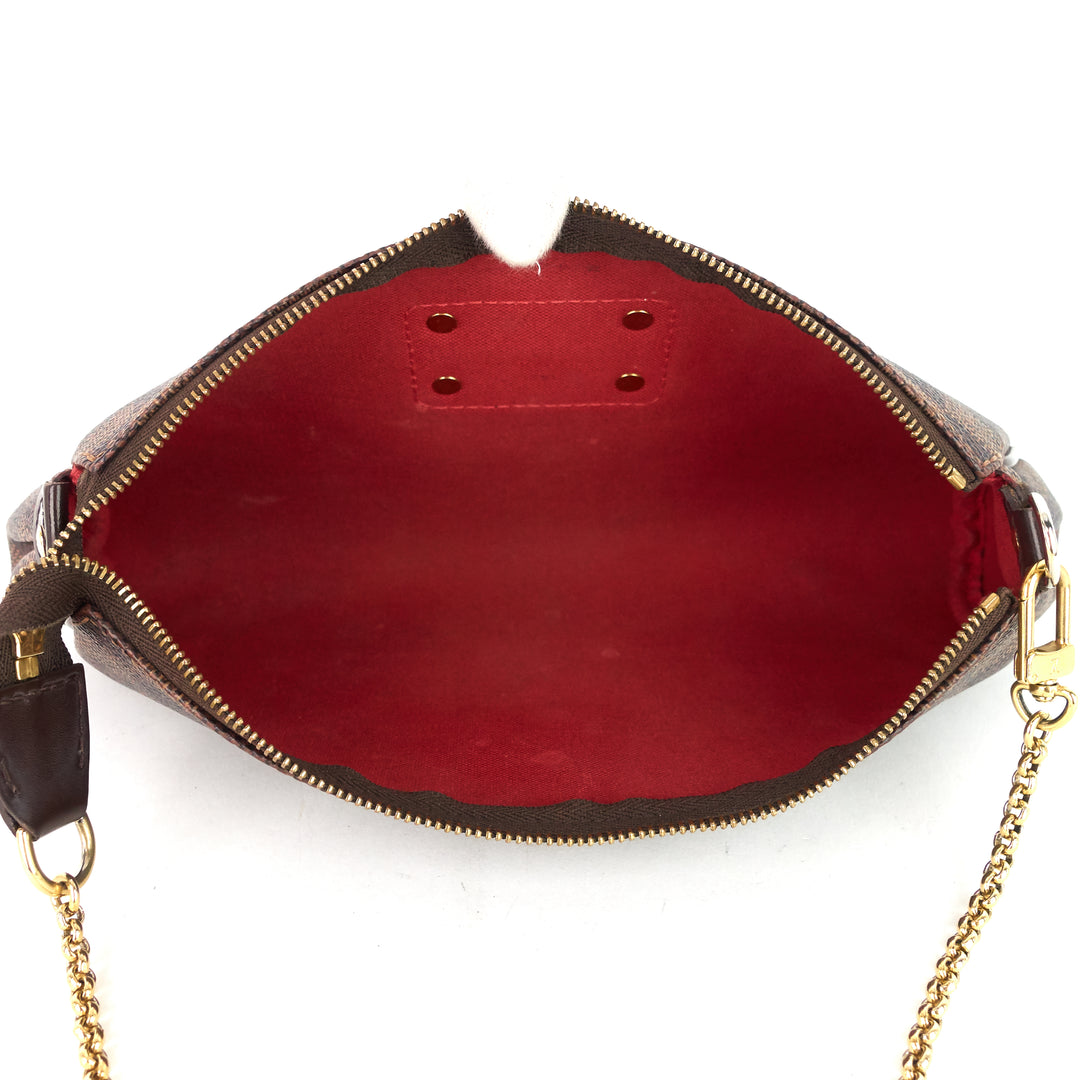 eva damier ebene canvas bag