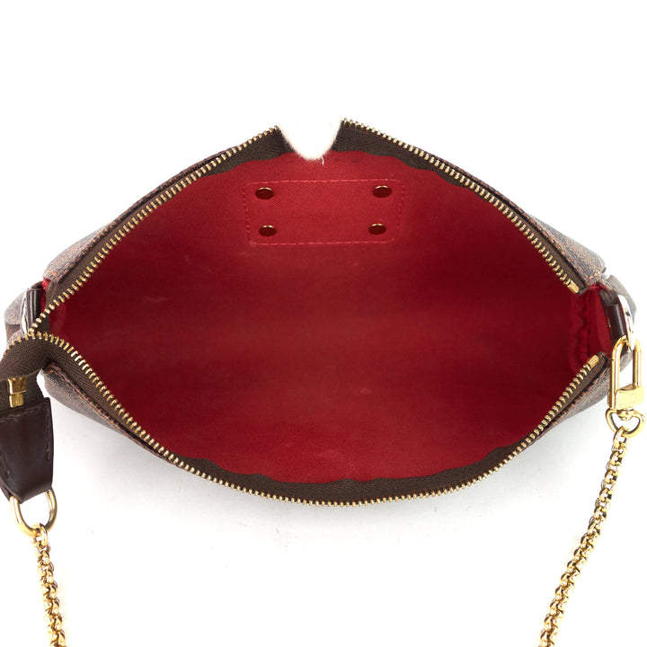 eva damier ebene canvas bag