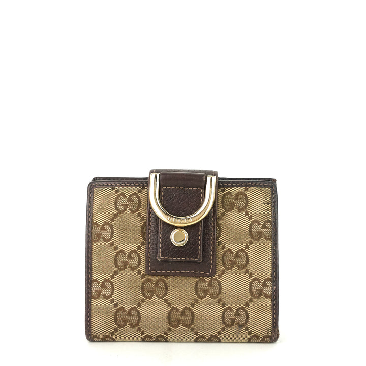 gg canvas d-ring compact wallet