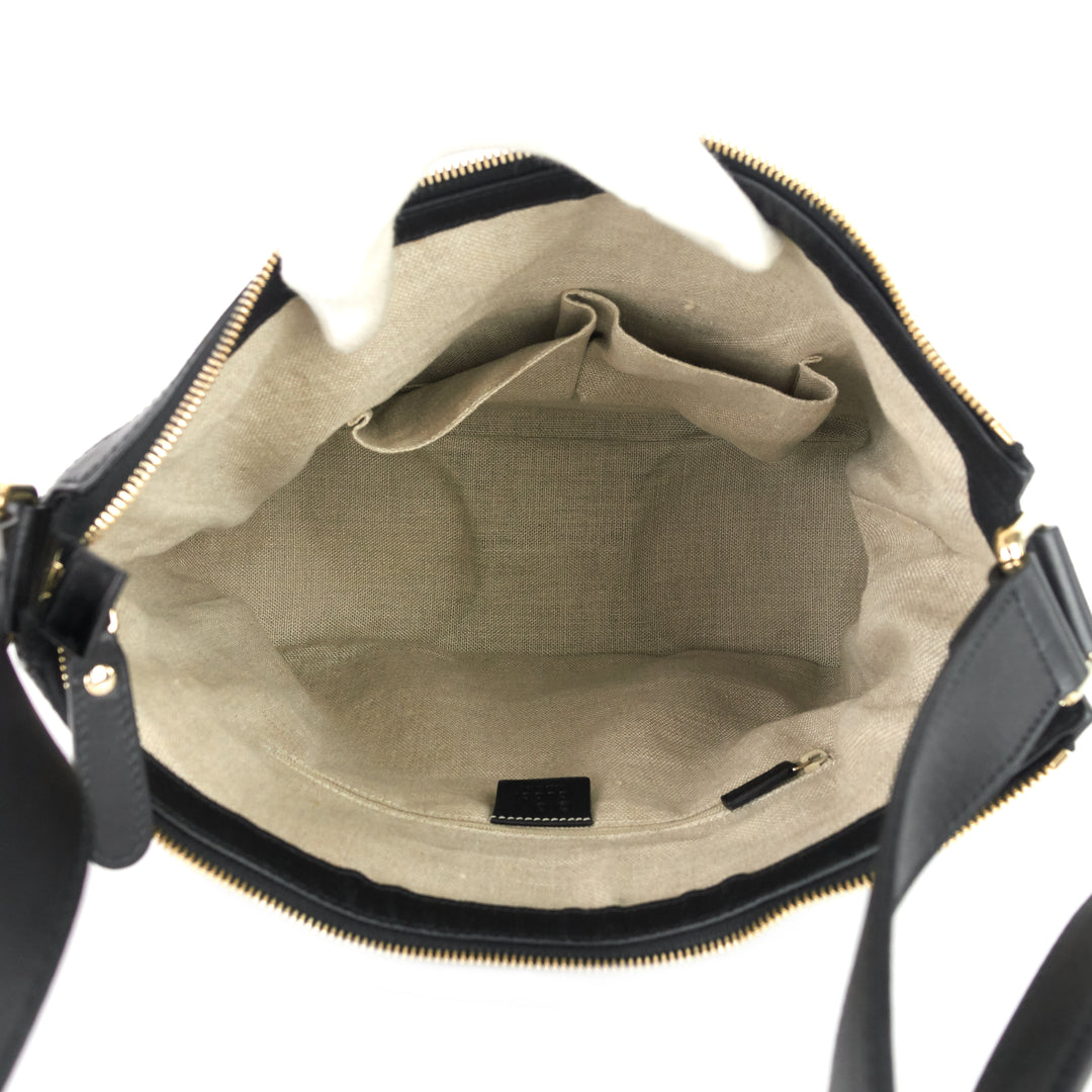 microguccissima leather hobo bag