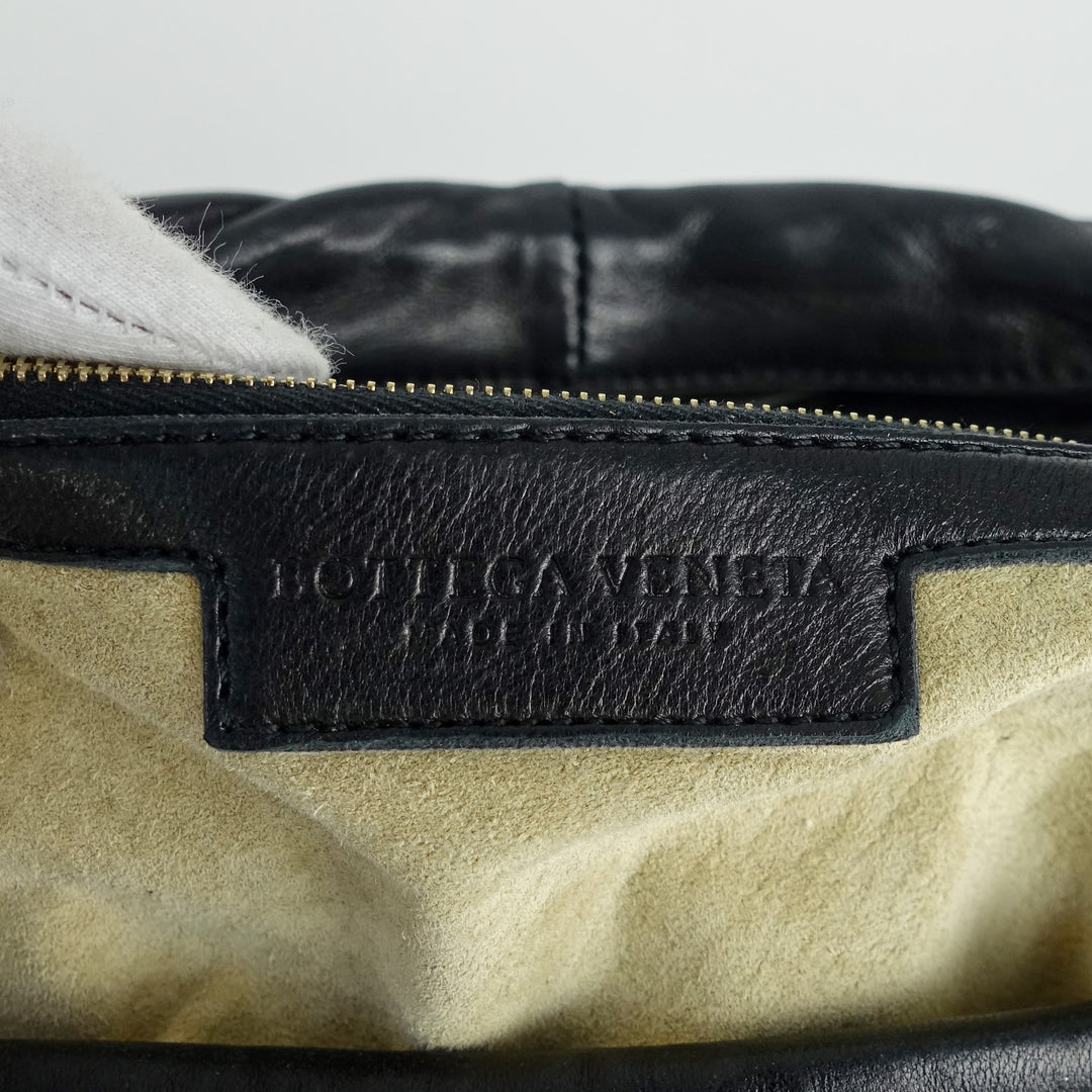 intrecciato nappa leather hobo bag