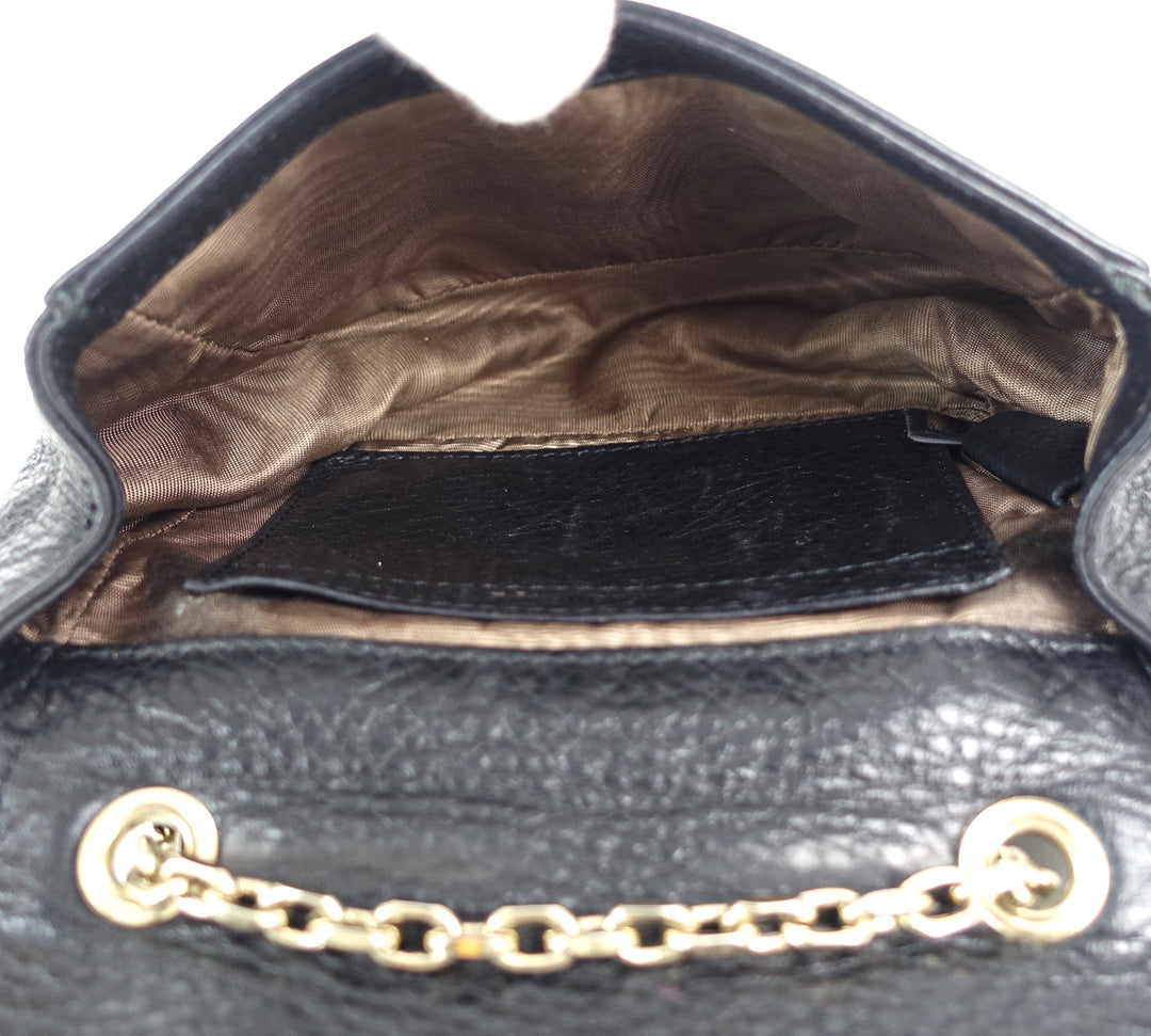 lily leather mini shoulder bag
