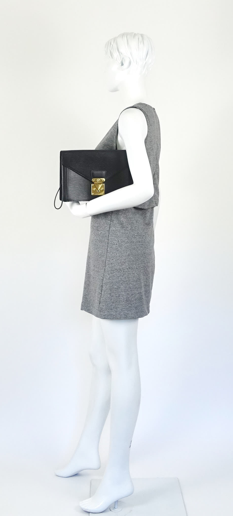 Sellier Dragonne Epi Leather Clutch Bag – Poshbag Boutique