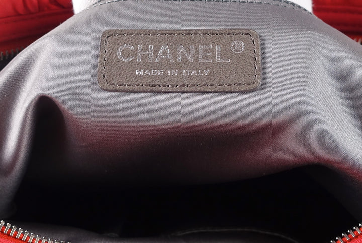 quilted bubble nylon shoulder bag