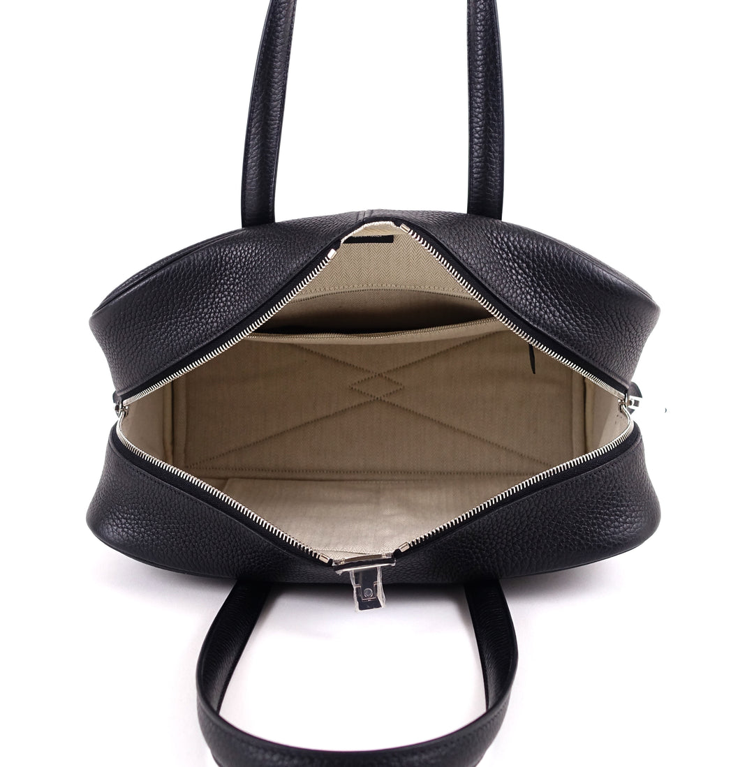 victoria ii 35 clemence leather handbag