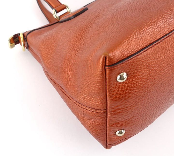 soho convertible leather tassel bag