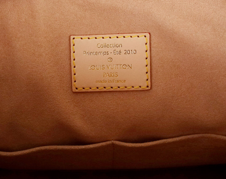 eden speedy bandouliere 30 canvas handbag - 2010 limited edition