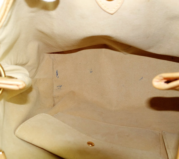 galliera pm monogram canvas shoulder bag