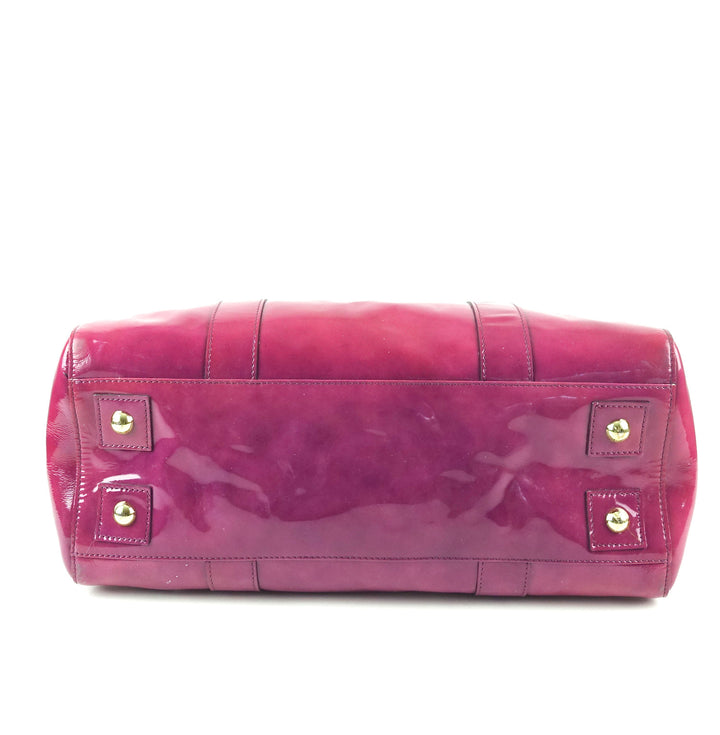 mulberry bayswater patent leather bag