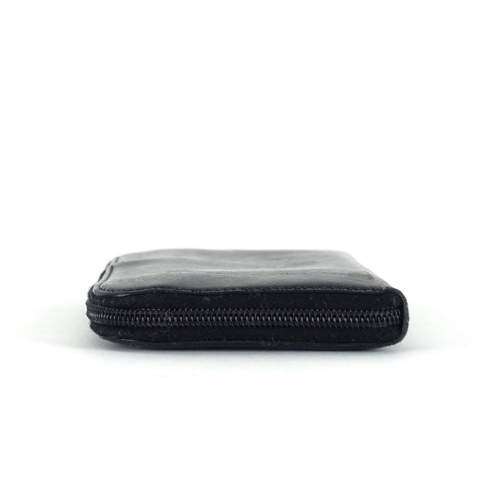 zip around saffiano leather wallet