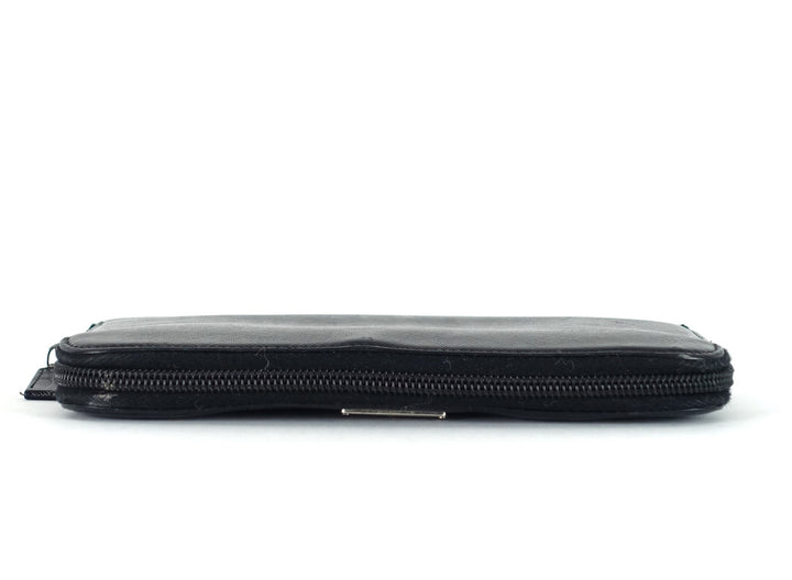 zip around saffiano leather wallet