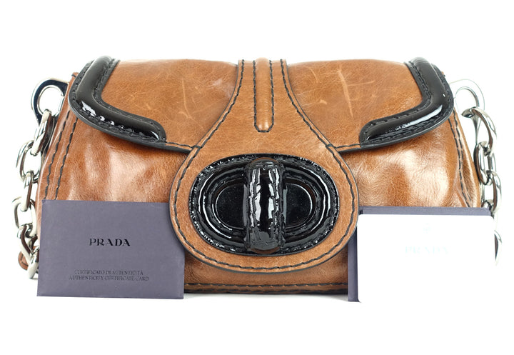 palissandro calf leather bag