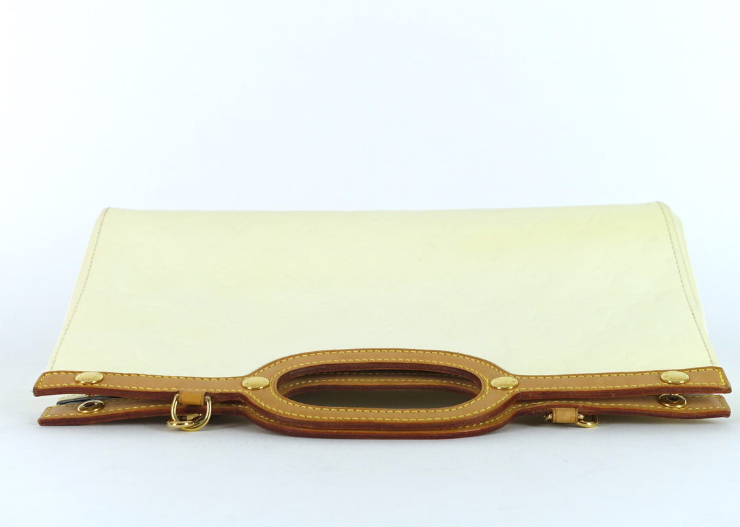 roxbury drive monogram vernis leather handbag