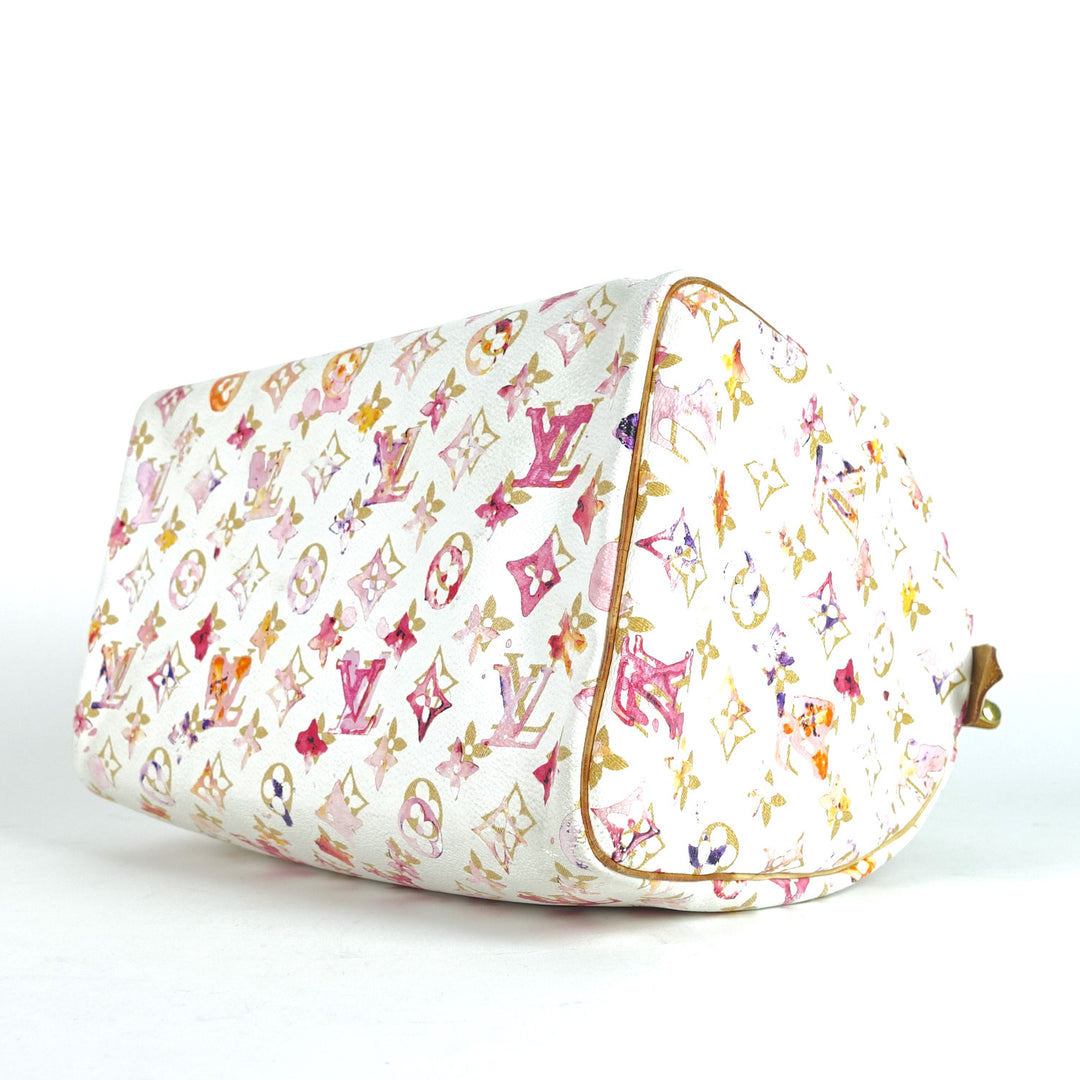 Watercolor Aquarelle Speedy 30 Handbag - Limited Edition Bag – Poshbag  Boutique