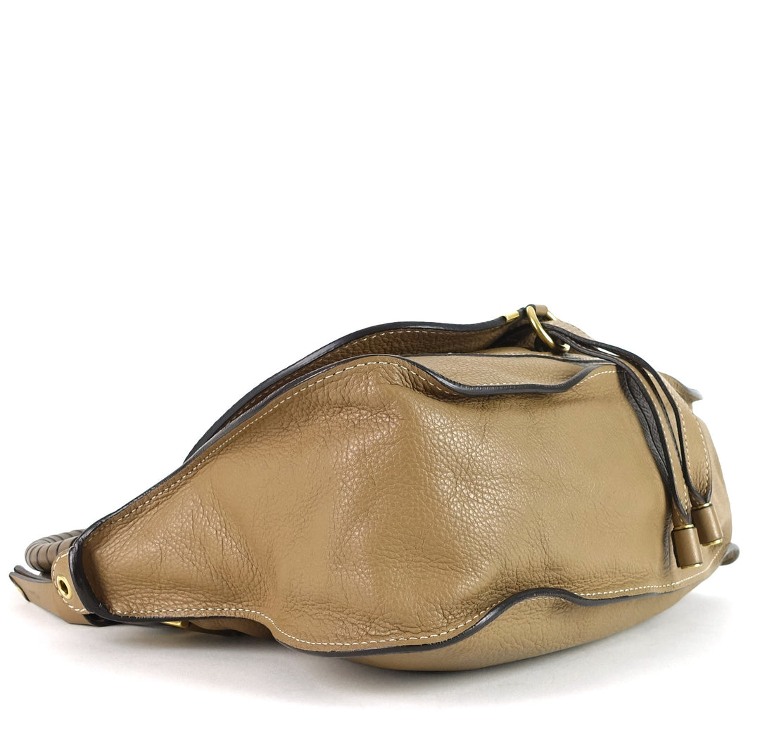 marcie calfskin leather medium handbag