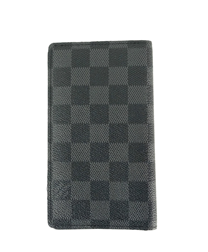 damier graphite canvas bifold wallet