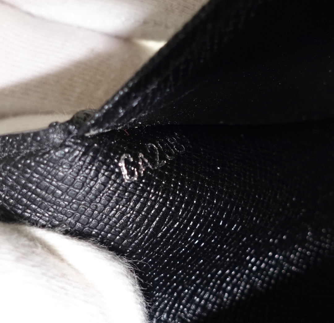 damier graphite canvas bifold wallet