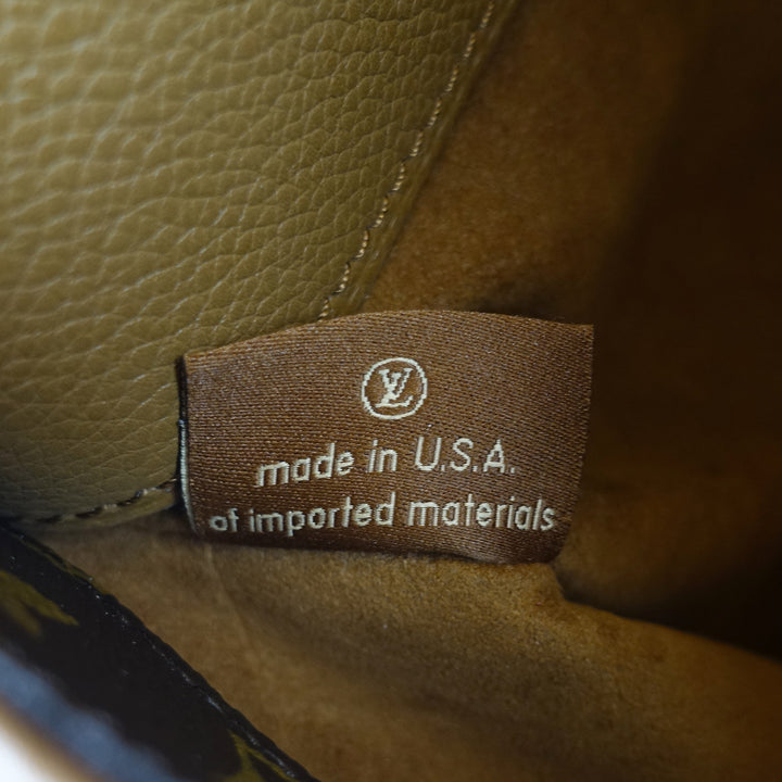 pallas monogram canvas handbag with strap