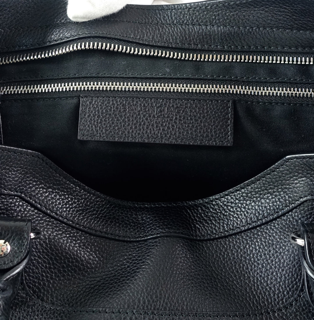 classic agneau leather city bag