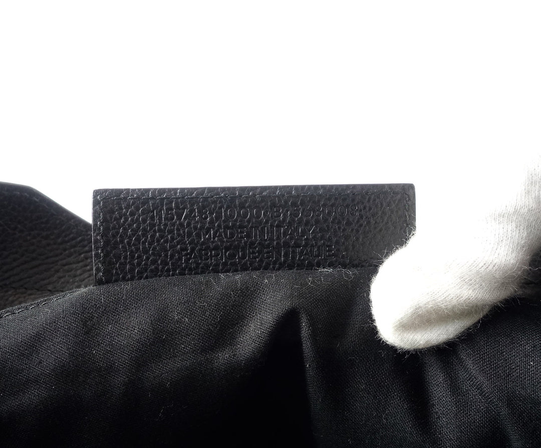 classic agneau leather city bag